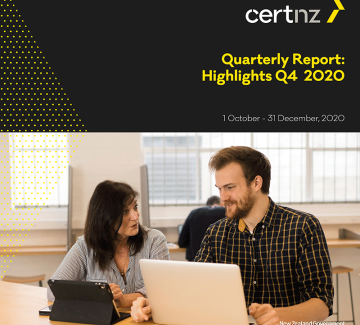 CERT NZ Q4 2020 tile